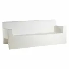 Jut av Vondom trädgårdssofa, i polyetenharts, design Viadurini