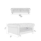 Inomhussoffa Finns i olika storlekar Tillverkad i Italien - Vivace Viadurini