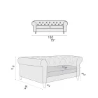 Inomhussoffa Finns i olika storlekar Tillverkad i Italien - Vivace Viadurini