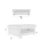 Inomhussoffa Finns i olika storlekar Tillverkad i Italien - Vivace Viadurini