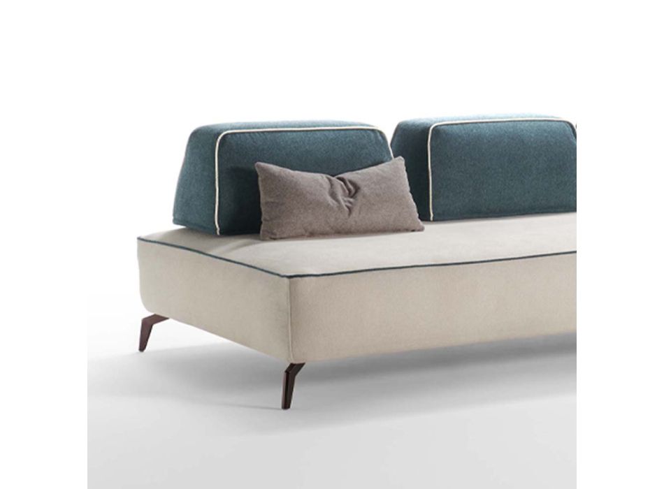 3-sits soffa i avtagbart tyg Tillverkad i Italien - Mykonos