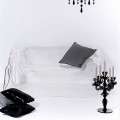Modern soffa konstruktion plexiglas Jolly, tillverkad i Italien