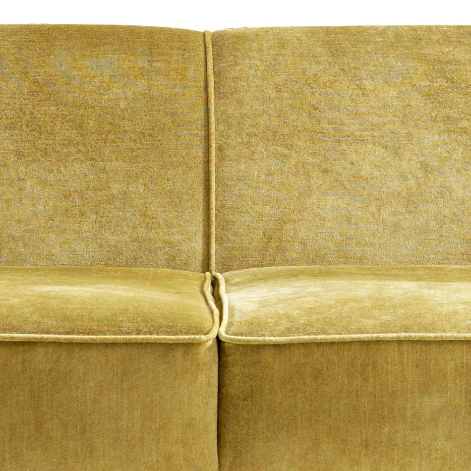 Design soffa stoppad i bökrä Grilli Kipling gjorde Italien Viadurini