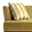 Design soffa stoppad i bökrä Grilli Kipling gjorde Italien Viadurini