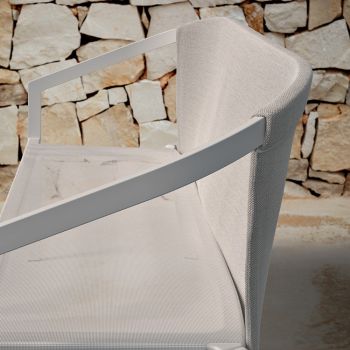 2-sits utomhussoffa med aluminiumstruktur Tillverkad i Italien - Zaika
