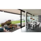 Vadderad tvåsitsig etnisk soffa i lapptyg och träfiber Viadurini