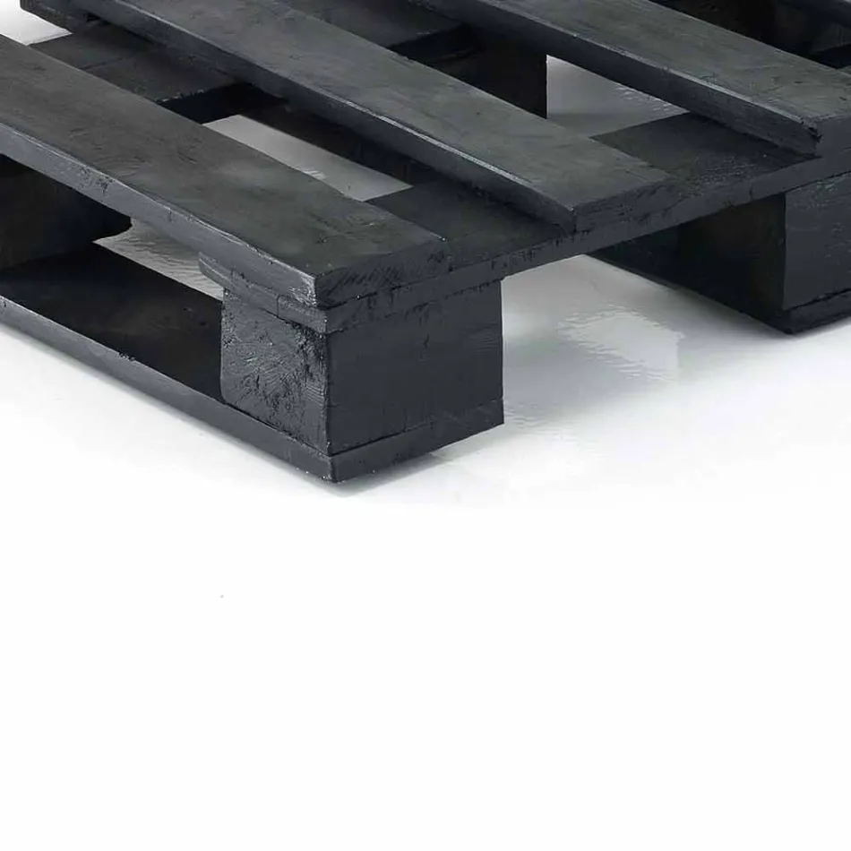 Vadderad tvåsitsig etnisk soffa i lapptyg och träfiber Viadurini