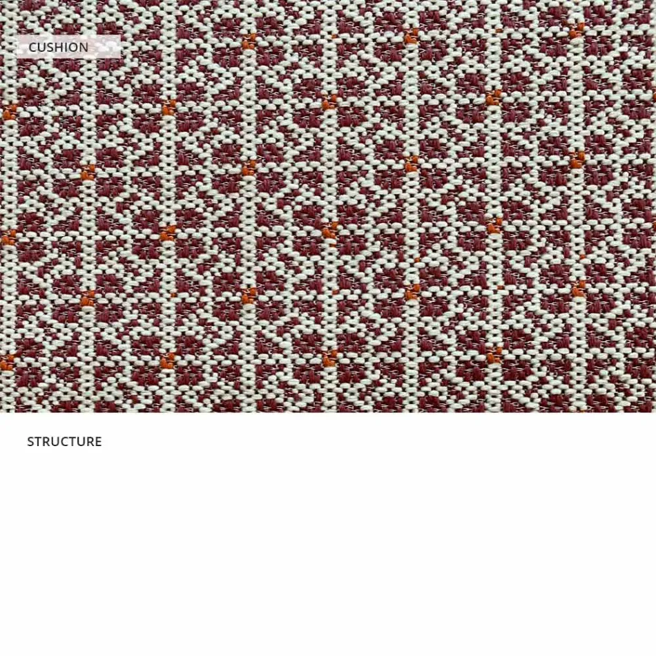 Metallsoffa för den moderna trädgården Hög kvalitet tillverkad i Italien - Karol Viadurini