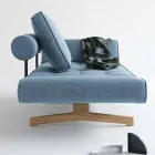 Ghia by Innovation design klädd bäddsoffa i tyg Viadurini