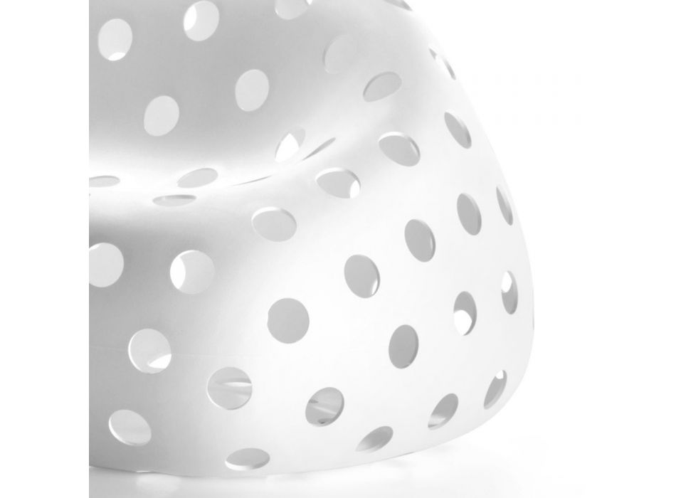 Självlysande utomhussoffa i polyeten med LED Made in Italy - Asso Viadurini