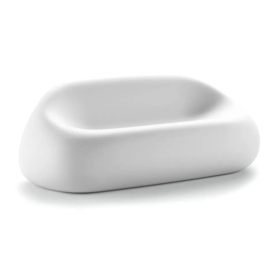 Modern utomhussoffa i polyeten av Made in Italy Design - Ervin Viadurini