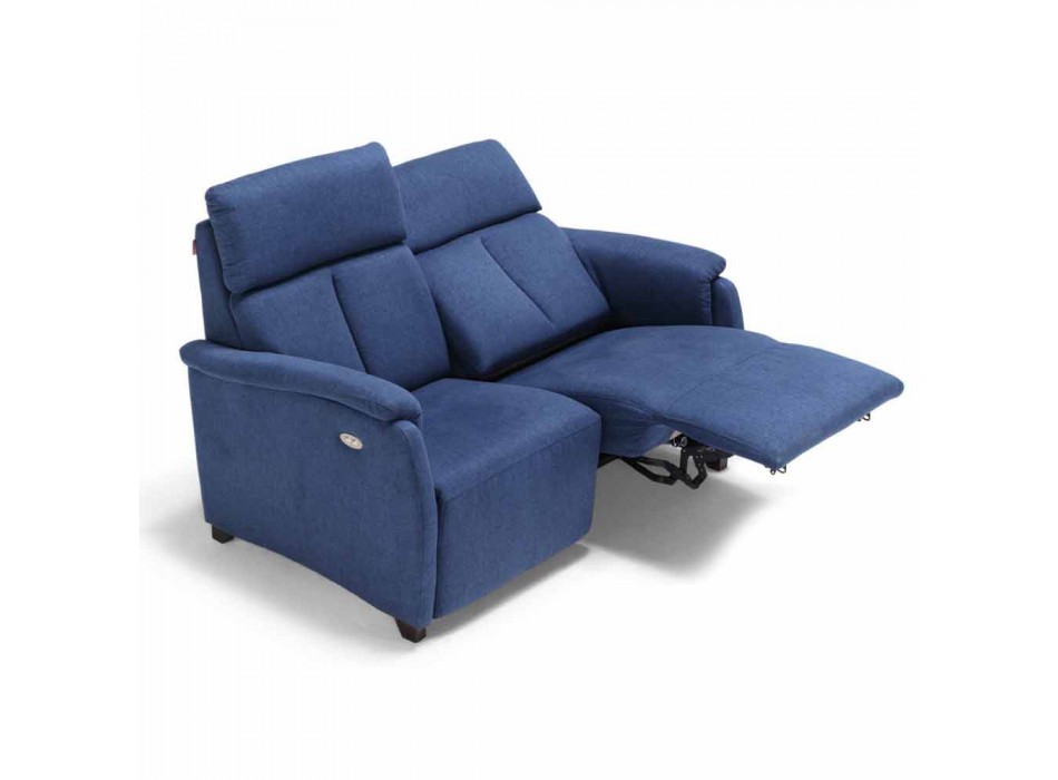 2-sits motoriserad soffa med 1 elsits Gelso, modern design Viadurini