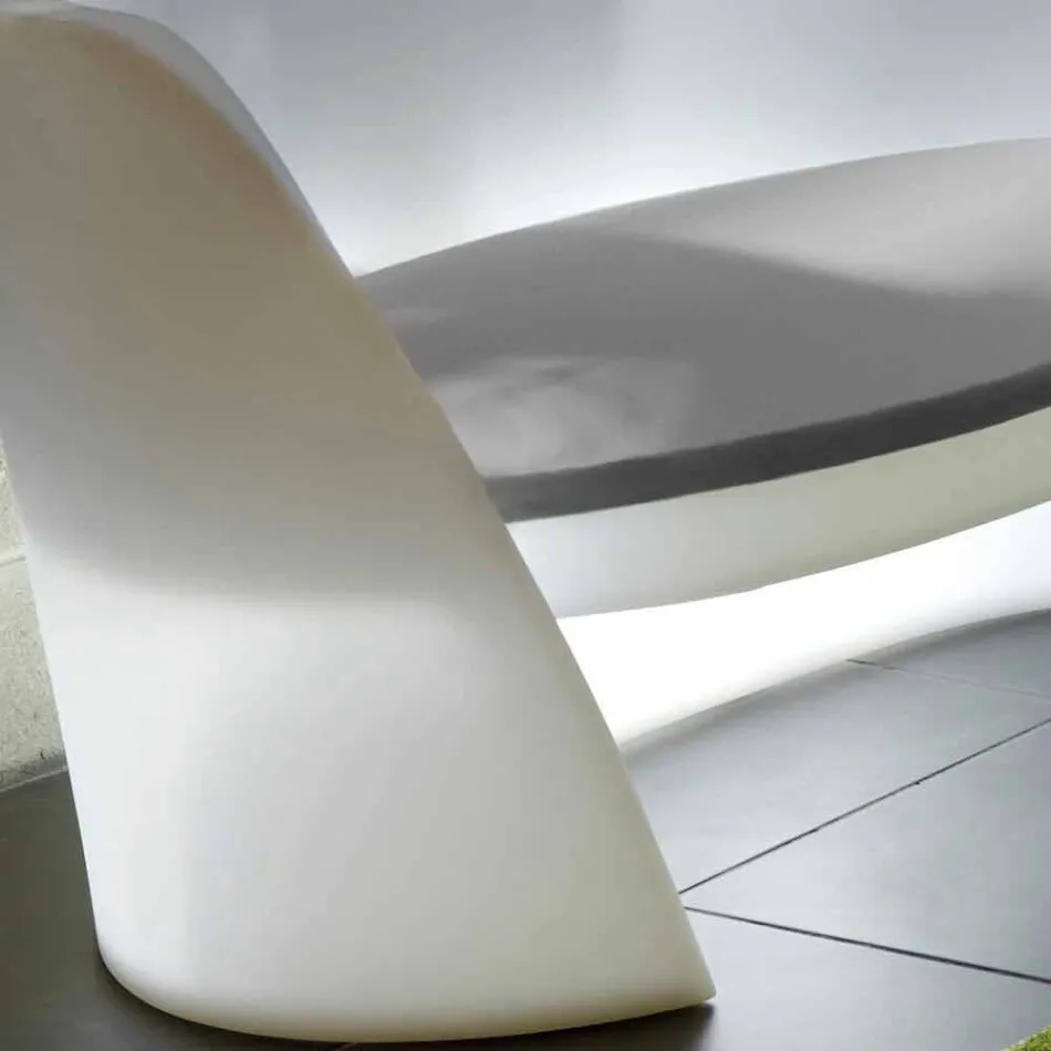 Slide Rap design inomhus polyeten soffa tillverkad i Italien Viadurini