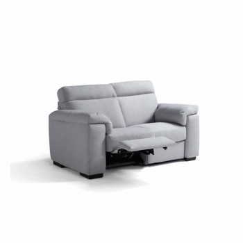 2-sits elektrisk soffa, 2 Lilia elektriska säten, tillverkad i Italien