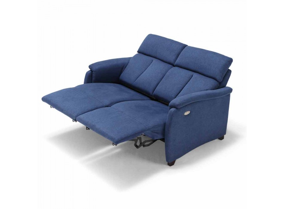 Elektrisk relax soffa 2 stolpar, 2 elektriska stolar Gelso, modern design