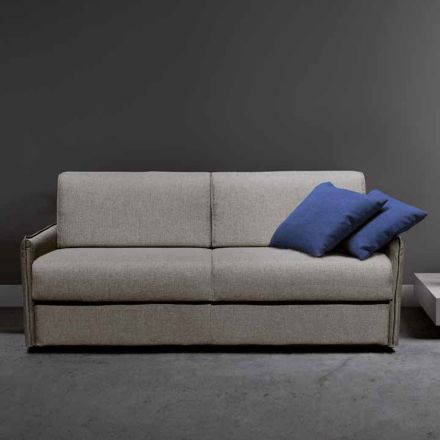 Soffa som kan konverteras till 2- eller 3-sits tyg tillverkat i Italien - Geneviev Viadurini