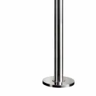 Stålträdgårdsdusch med tidkran tillverkad i Italien - Norton Viadurini