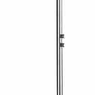 Trädgårdsdusch i förkromat rostfritt stål med fotbricka Tillverkad i Italien - Modeo Viadurini