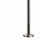 Utedusch i stål med mixer och rund duschhuvud Made in Itay - Yuki Viadurini