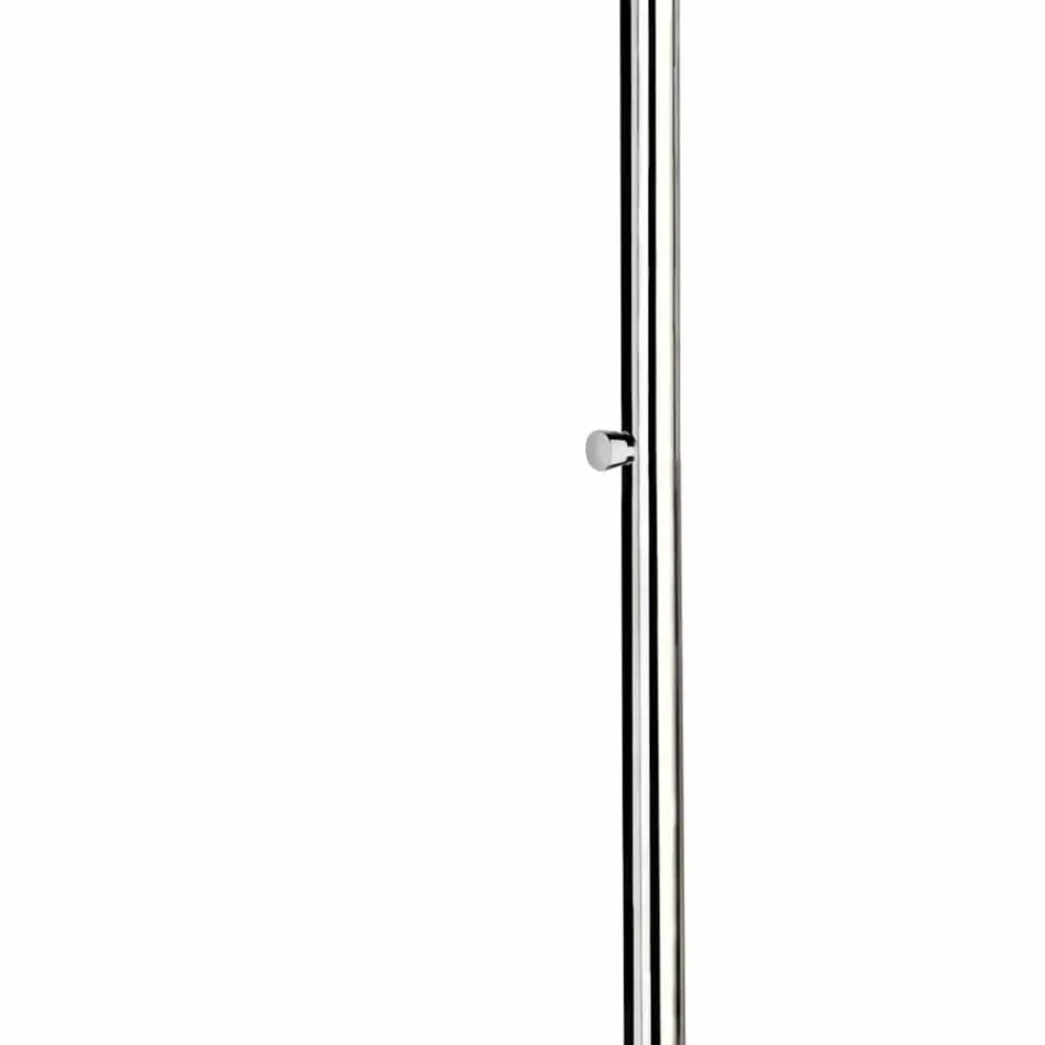 Utedusch i rostfritt stål med kran med tidtagning Tillverkad i Italien - Modeo Viadurini