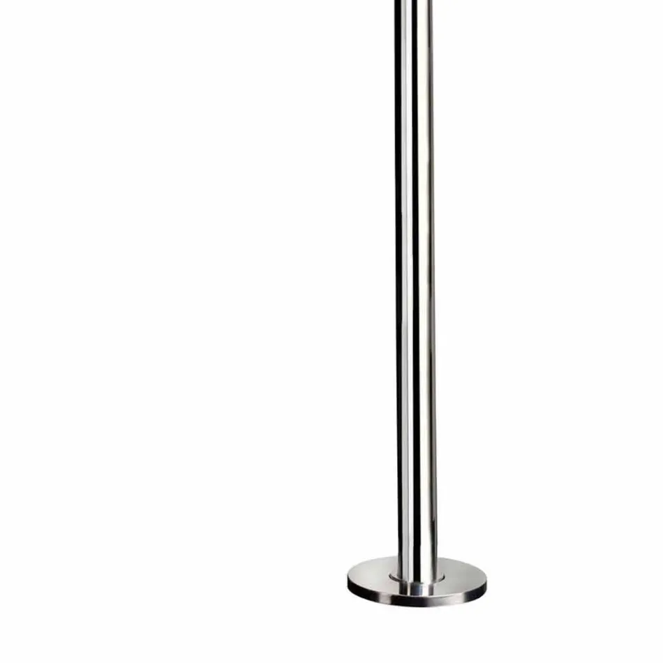 Utedusch i rostfritt stål med kran med tidtagning Tillverkad i Italien - Modeo Viadurini