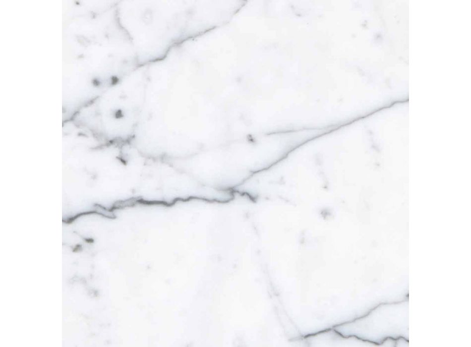 Två underlägg i vit och grå marmor med kork tillverkad i Italien - Jessa Viadurini