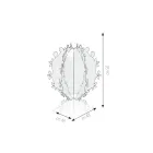 Dekorativt element i plexiglas i form av en kaktus tillverkad i Italien - Woody Viadurini