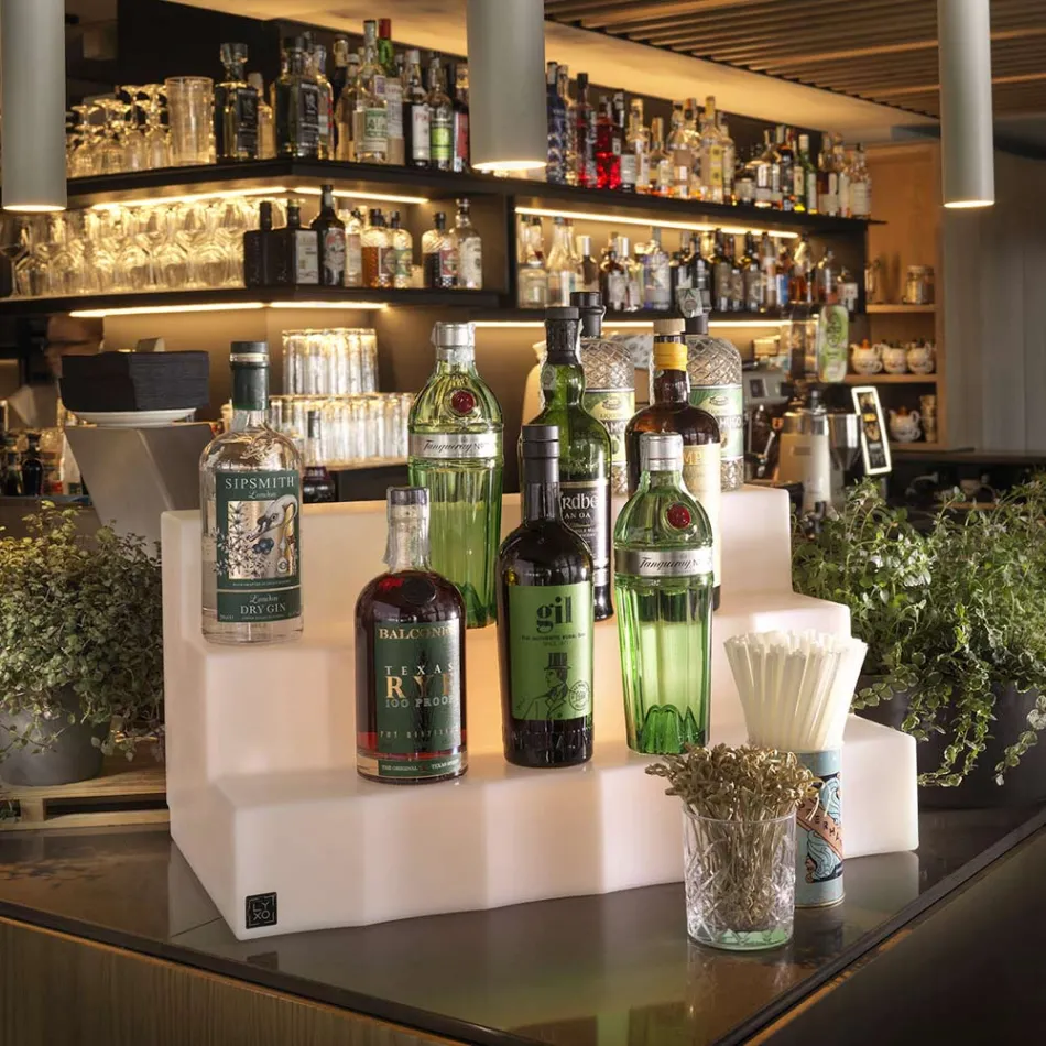 Flaskutställare med Three Steps Made in Italy - Capo Viadurini