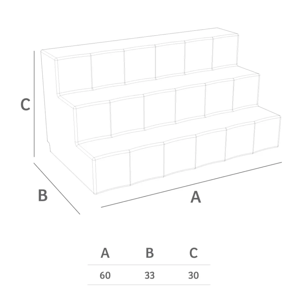Flaskutställare med Three Steps Made in Italy - Capo Viadurini
