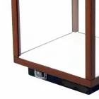 Dekorativ utomhus LED spotlight i vit aluminium eller corten - Bettina Viadurini