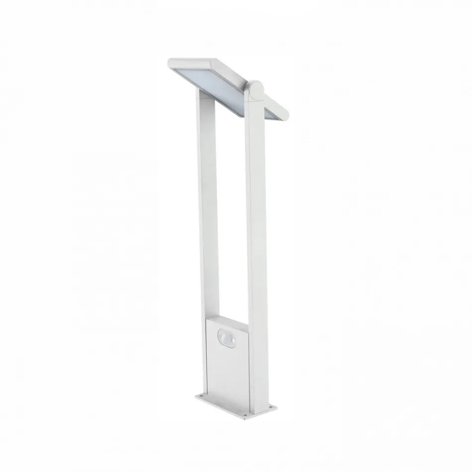 Utomhus Solar Led Spotlight i vit eller matt svart aluminium - Agorio Viadurini