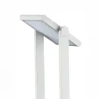 Utomhus Solar Led Spotlight i vit eller matt svart aluminium - Agorio Viadurini