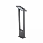 Utomhus Solar Led Spotlight i vit eller matt svart aluminium - Agorio Viadurini