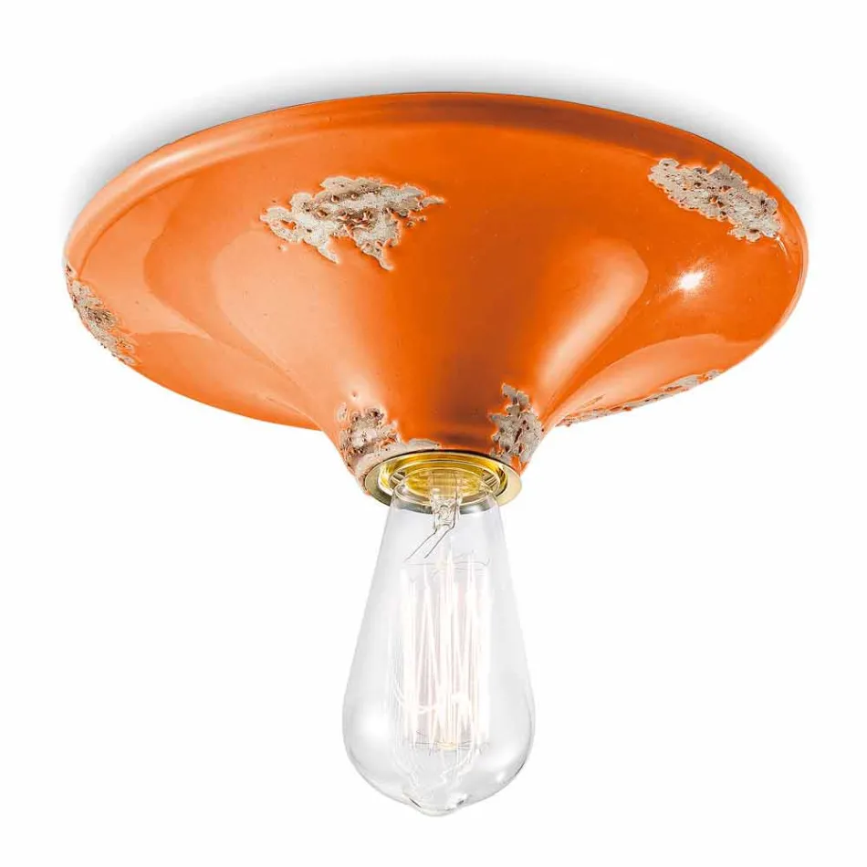 Spotlight från tappning utformad tak keramiska Erica Ferroluce Viadurini