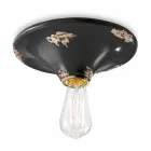 Spotlight från tappning utformad tak keramiska Erica Ferroluce Viadurini