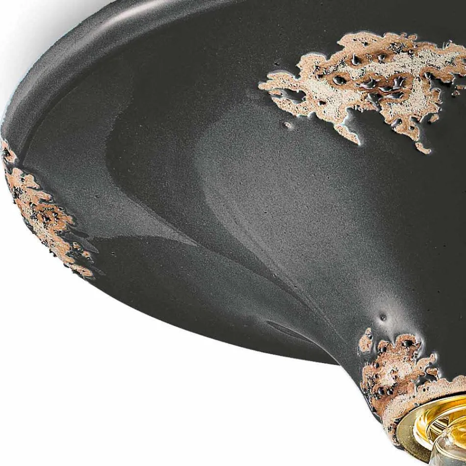 Spotlight från tappning utformad tak keramiska Erica Ferroluce Viadurini