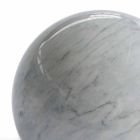 Modern bollpappersvikt i Bardiglio grå marmor tillverkad i Italien - sfär Viadurini