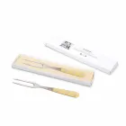 Berti skivgaffel i rostfritt stål exklusivt för Viadurini - Besano Viadurini