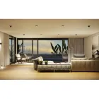 Fotoprojektor Led infälld taklampa för inredning i aluminium - etruskisk Viadurini