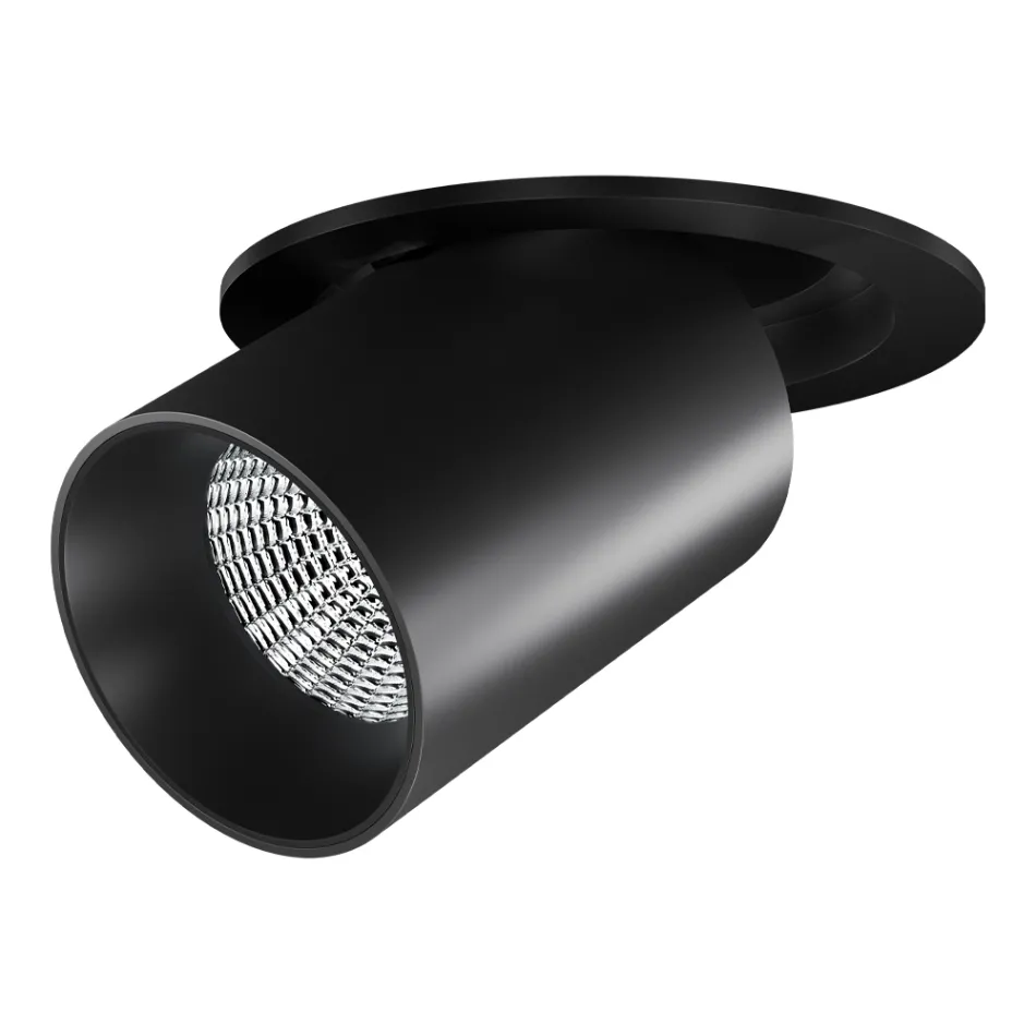 Fotoprojektor Justerbar inomhus LED-taklampa i aluminium - etruskisk Viadurini