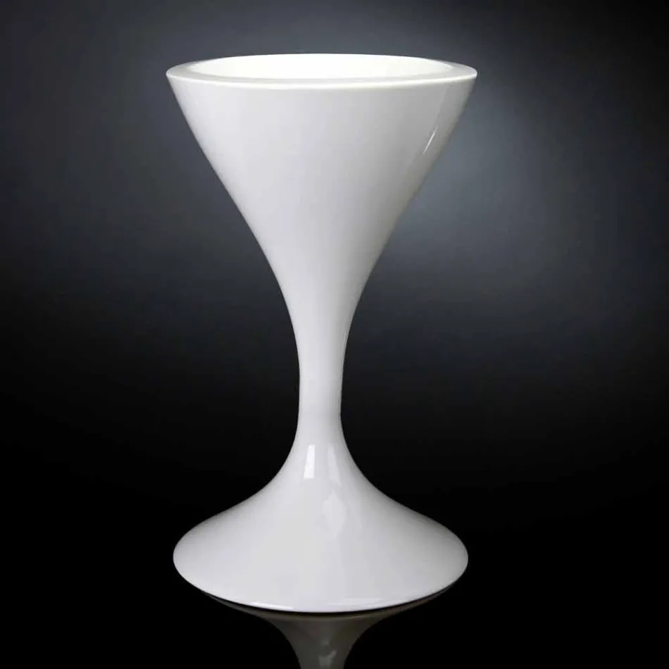 Golv Frappeuse i vit polyeten Tillverkad i Italien - Bratislava Viadurini