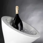 Golv Frappeuse i vit polyeten Tillverkad i Italien - Bratislava Viadurini