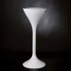 Golv Frappeuse i vit polyeten Tillverkad i Italien - Bratislava Viadurini