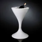 Golv Frappeuse i vit polyeten Tillverkad i Italien - Bratislava Viadurini