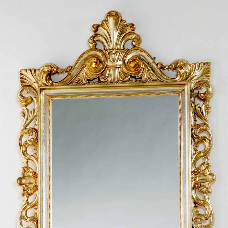 Stor spegel golv / vägg klassiskt designade Tiara, 86x220 cm
