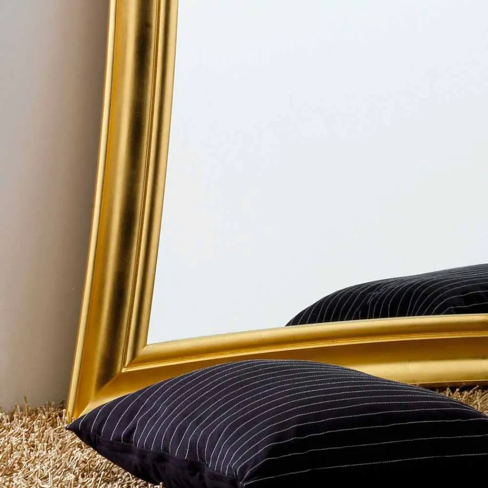 Stor spegel golv / vägg modern design Heart, 110x197 cm Viadurini