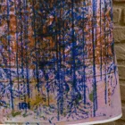 Handgjord förkläde Handgjord tryck enstaka i bomull - märken Viadurini