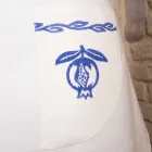 Italienska handgjorda linneförkläde One Piece - Varumärken Viadurini