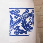 Italienska handgjorda linneförkläde One Piece - Varumärken Viadurini