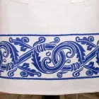 Italienska handgjorda linneförkläde One Piece - Varumärken Viadurini